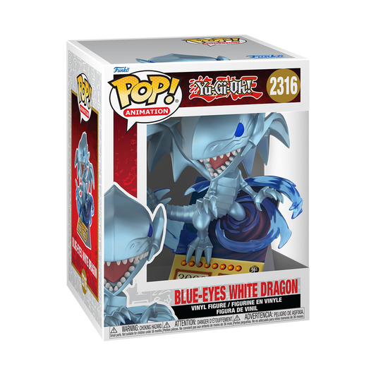 Funko POP - Yu-Gi-Oh!: Premium Blue-Eyes White Dragon
