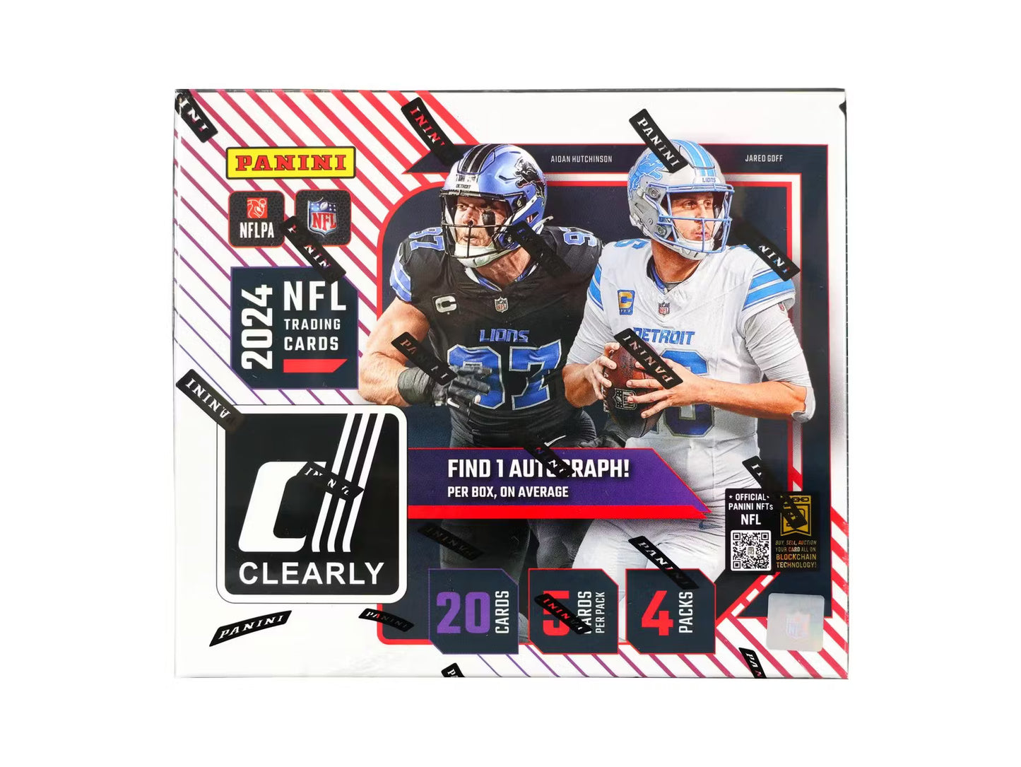 2024 Panini Clearly Donruss Football Hobby Box