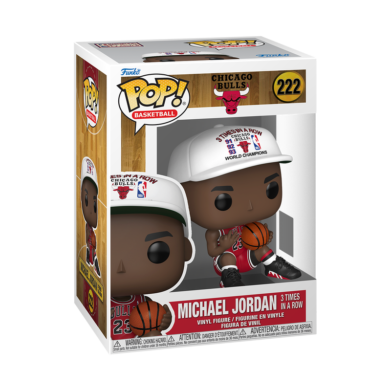 Funko Pop! Michael Jordan 3 Times in a Row