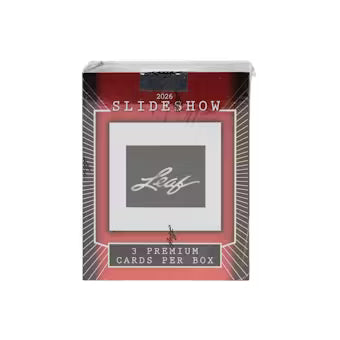 2026 Leaf Slideshow Hobby Box