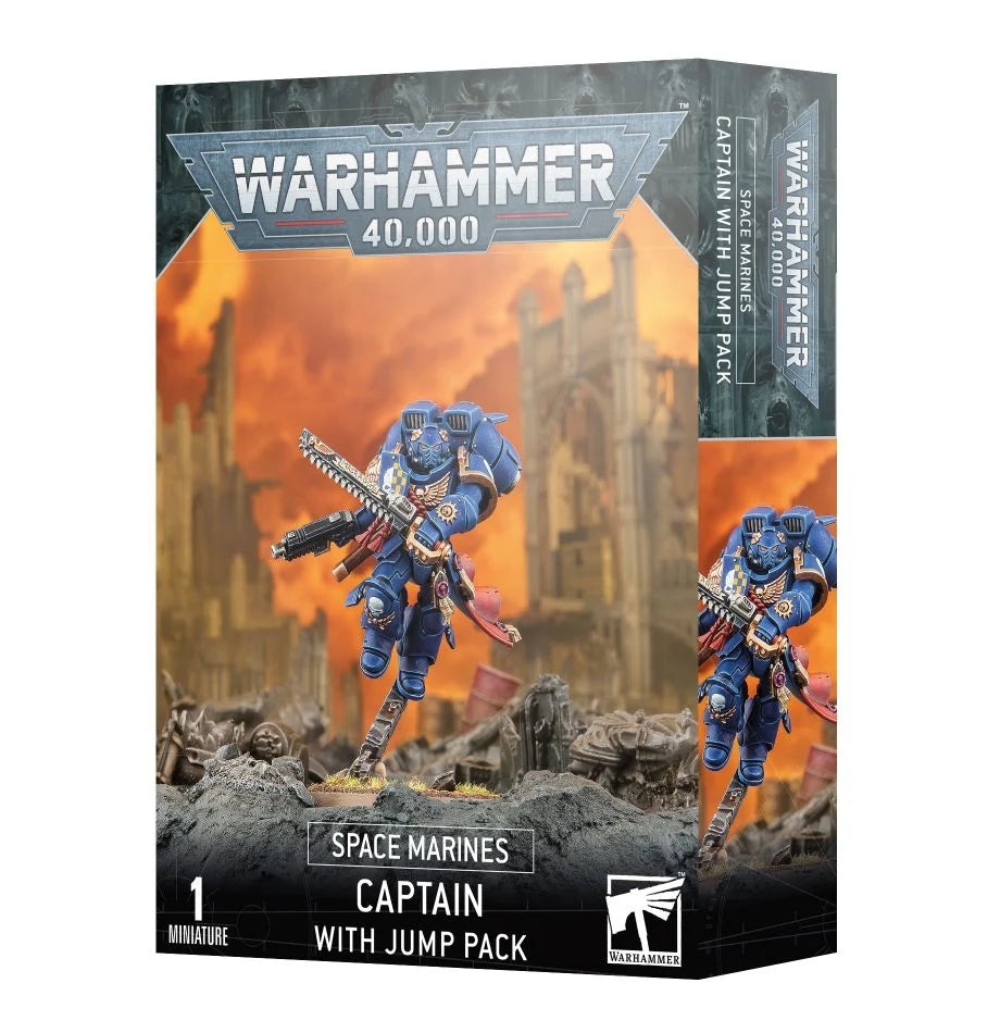 Warhammer: 40k - [Space Marines] Captain with Jump Pack