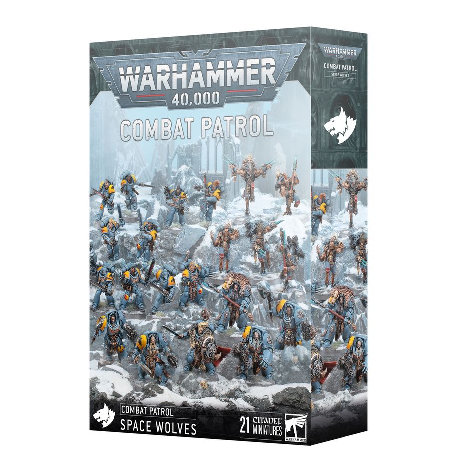 Warhammer 40K Combat Patrol Space Wolves