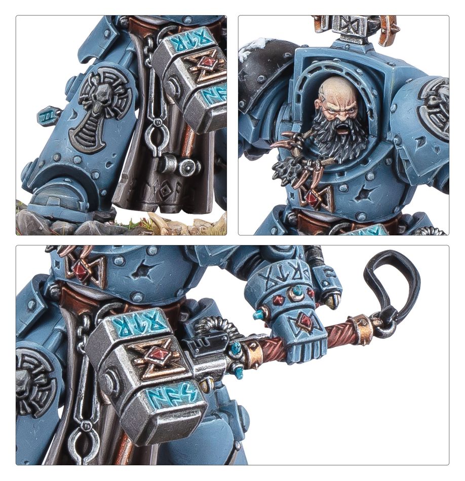 Warhammer 40k: Space Wolves Arjac Rockfist