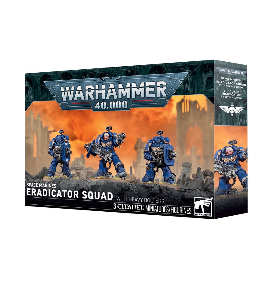 Warhammer: 40K: Space Marines - Eradicator Squad with Heavy Bolters
