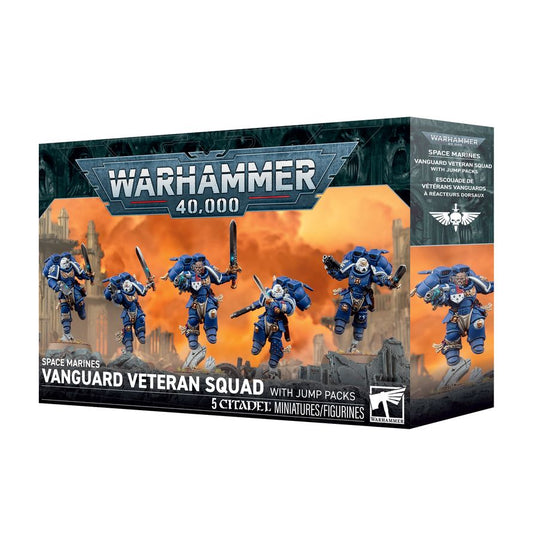 Warhammer: 40K: Space Marines - Vanguard Veteran Squad with Jump Packs