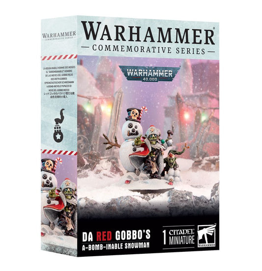 Warhammer Commemorative Series: Da Red Gobbo's A-bomb-inable Snowman