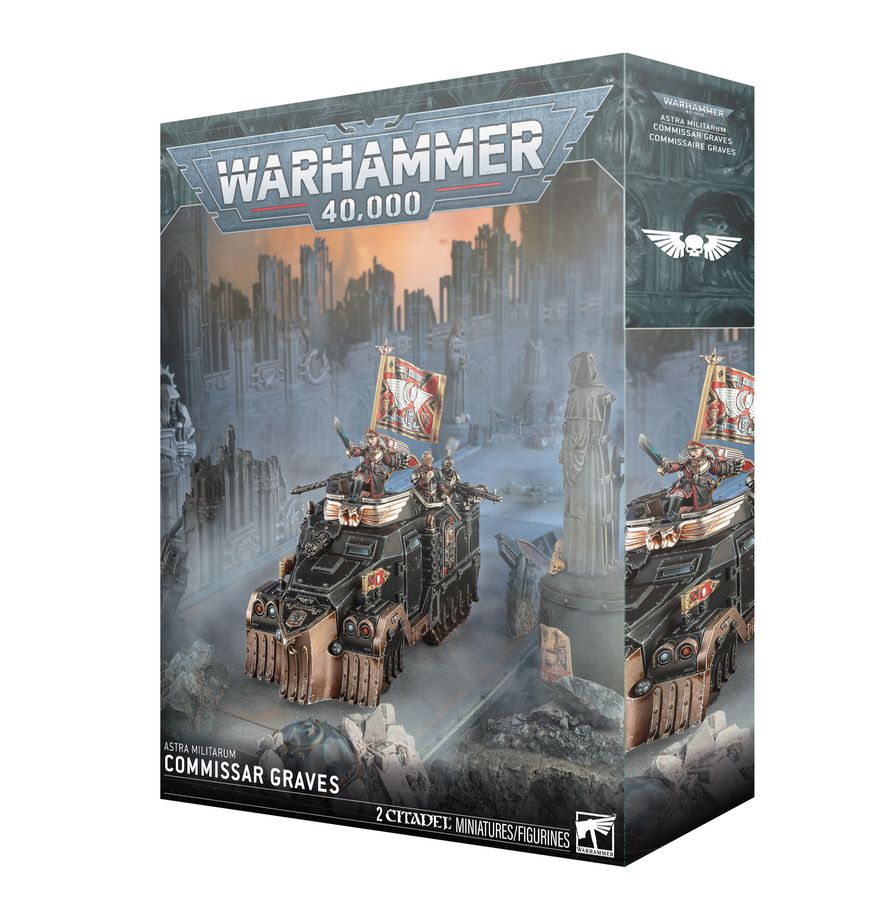 Warhammer: 40K: Astra Militarum - Commissar Graves