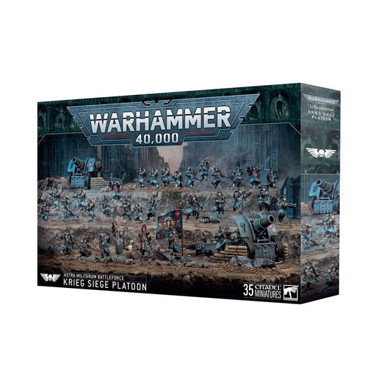 Warhammer: 40K -Astra Militarum Battleforce: Krieg Siege Platoon
