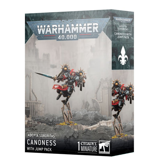 Warhammer 40k: [Adepta Sororitas] Canoness with Jump Pack