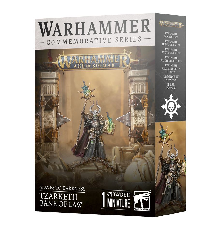 Warhammer Commemorative Series: Tzarketh, Bane of Law