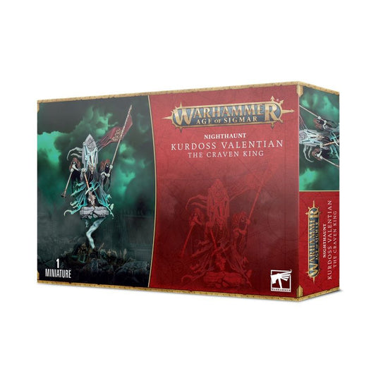 Warhammer: Age of Sigmar - [Nighthaunt] Kurdoss Valentian, The Craven King