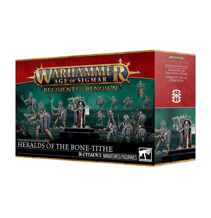 Warhammer: Age of Sigmar: Regiments of Renown - Ossiarch Bonereapers - Heralds of the Bone-Tithe