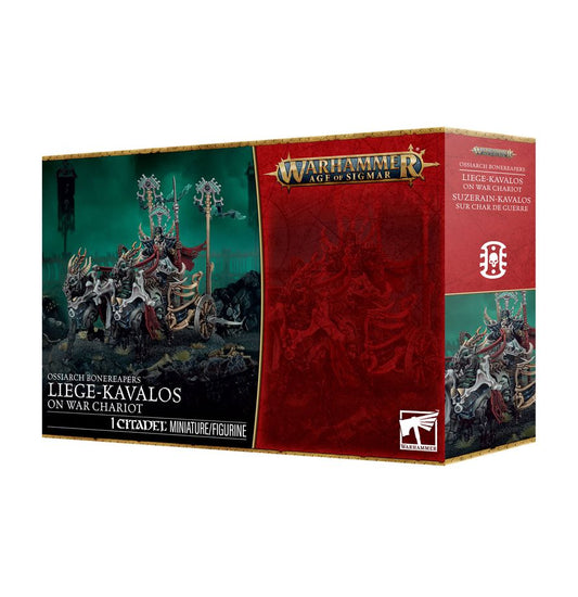 Warhammer: Age of Sigmar: Ossiarch Bonereapers - Liege-Kavalos On War Chariot