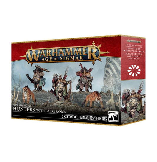 Warhammer: Age of Sigmar - Ogor Mawtribes - Hunters with Sabrefangs