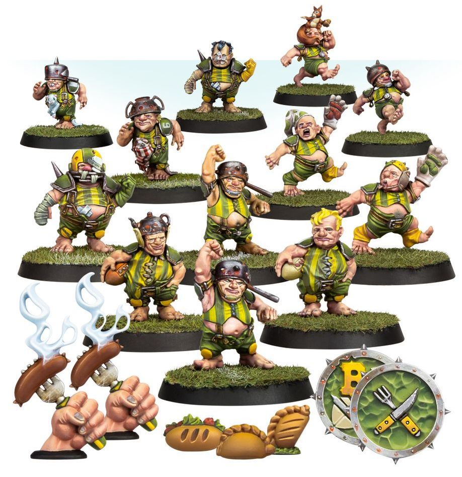 Warhammer: Bloodbowl - Team: Greenfield Grasshuggers