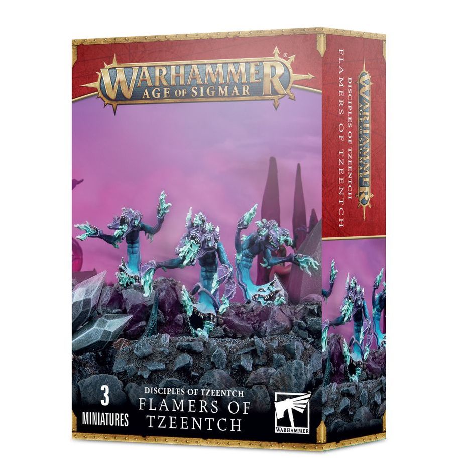 Warhammer: Age of Sigmar - [Disciples of Tzeentch] Flamers of Tzeentch