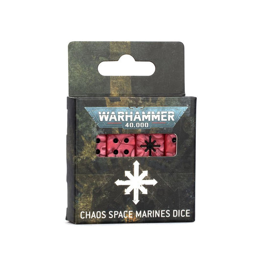 Warhammer 40k: Chaos Space Marines Dice Set