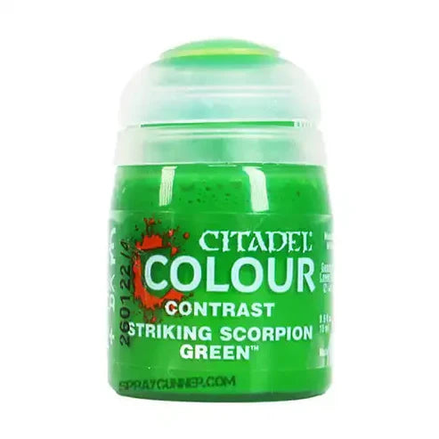 Citadel Contrast Paint: Striking Scorpion Green