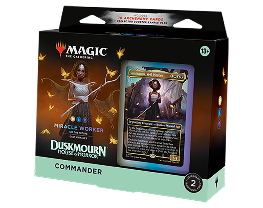 Magic the Gathering -  Miracle Worker Commander Deck (Duskmourn: House of Horror)