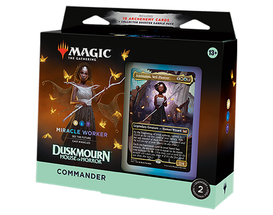 Magic the Gathering -  Miracle Worker Commander Deck (Duskmourn: House of Horror)