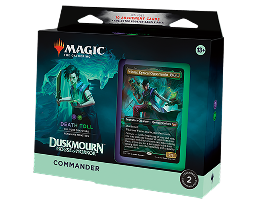 Magic the Gathering -  Death Toll Commander Deck (Duskmourn: House of Horror)