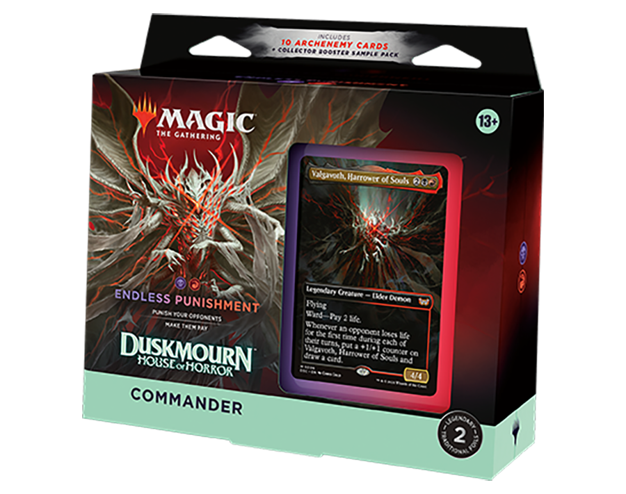 Magic the Gathering -  Endless Punishment Commander Deck (Duskmourn: House of Horror)