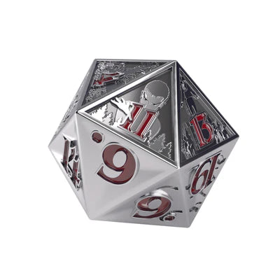 Gamegenic - Stranger Things Hellfire Club Premium Metal D20
