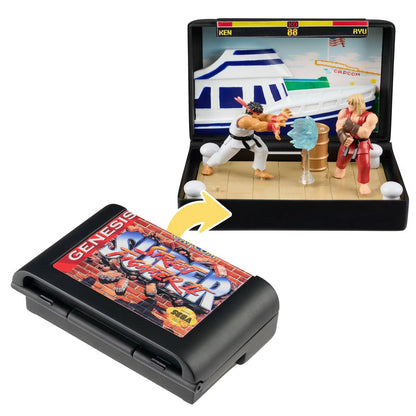 Sega Genesis - Street Fighter 2 Ken Stage Diorama