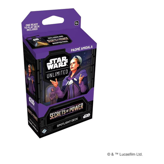 Star Wars Unlimited - Secrets of Power : Padme Amidala Spotlight Deck