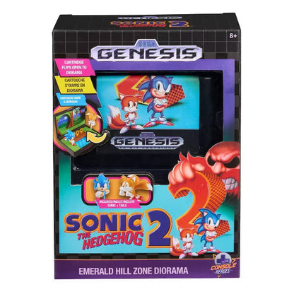 Sega Genesis - Sonic The Hedgehog 2 Emerald Hill Zone Diorama