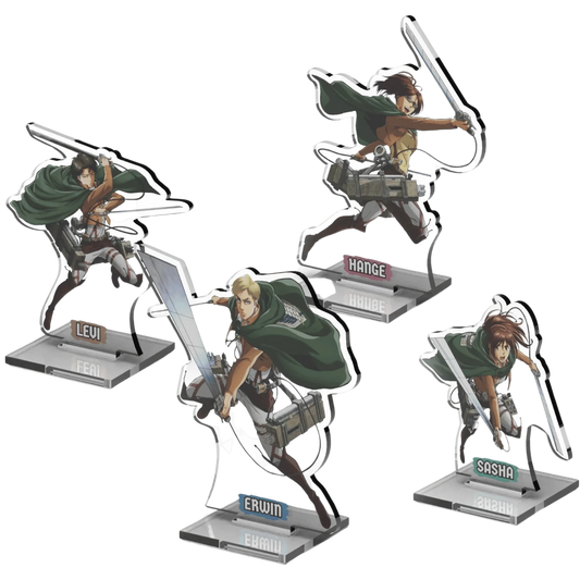 Attack on Titan - Deck Building Game 2DZ Acrylic Standee Pack 2