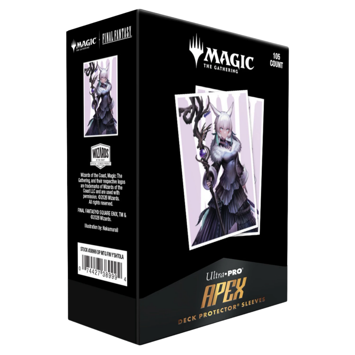 Ultra-Pro APEX Deck Protector Sleeves - Y'shtola Night's Blessed