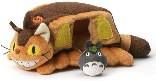 My Neighbor Totoro: Catbus and Gray Totoro Plush