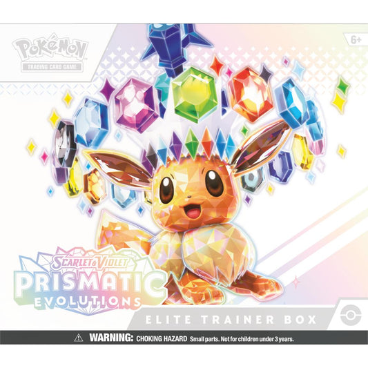 Pokemon -TCG: Scarlet & Violet—Prismatic Evolutions Elite Trainer Box