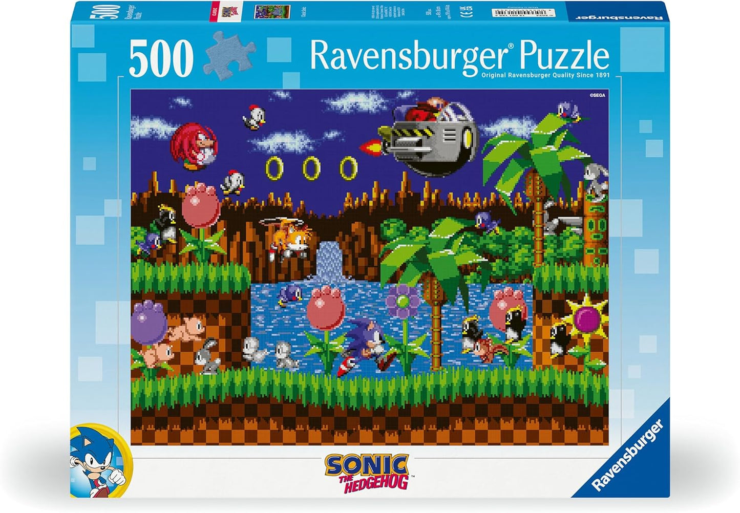 Ravensburger Puzzles (500): Sonic The Hedgehog