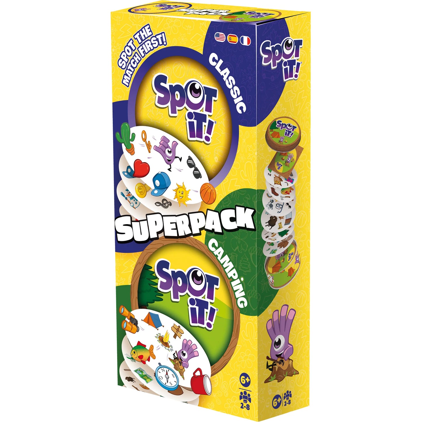 Spot It! Super Pack - Classic & Camping (Eco Big Box)