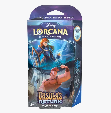 Disney Lorcana: Ursula's Return Starter Deck (Sapphire & Steel)