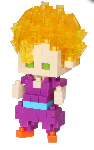 Nano Block - Son Gohan Super Saiyan (Dragonball-Z)