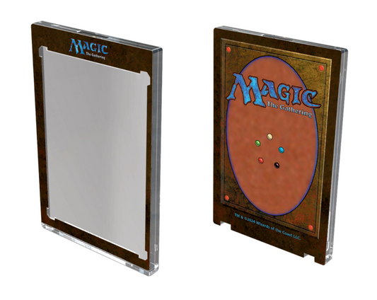 Ultra Pro: MTG Classic Card Back - Magnetic Card Holder - Single 35pt ONE-TOUCH Edge