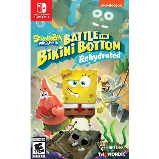 Nintendo Switch - Spongebob Squarepants - Battle for Bikini Bottom Rehydrated