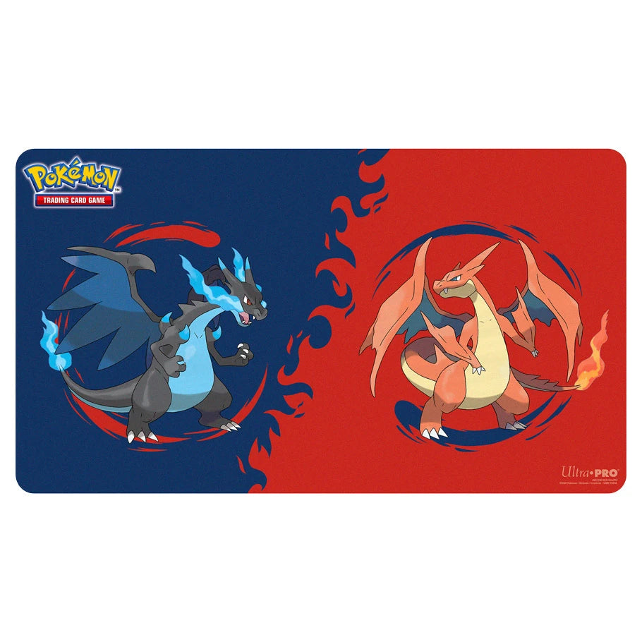Pokemon - Ultra Pro Playmat: Mega Charizard X and Y