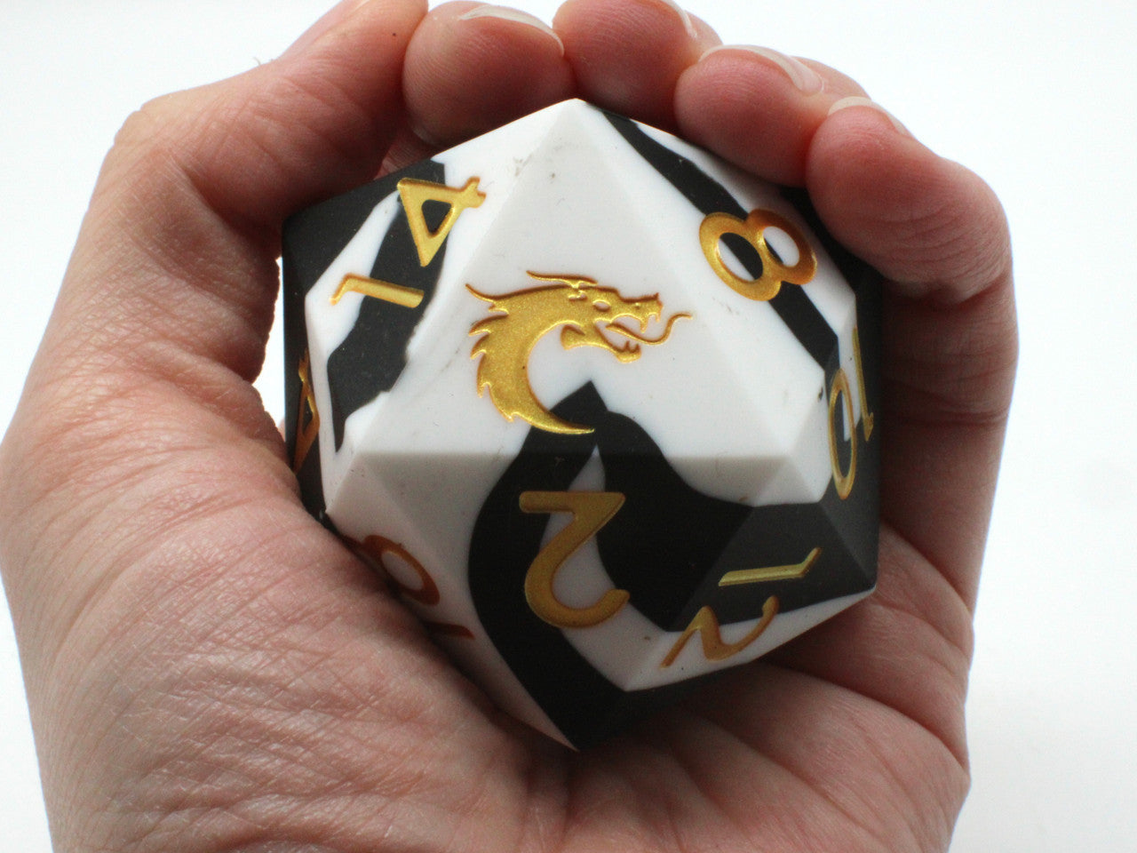 Old School Dice - Silicone 50mm D20