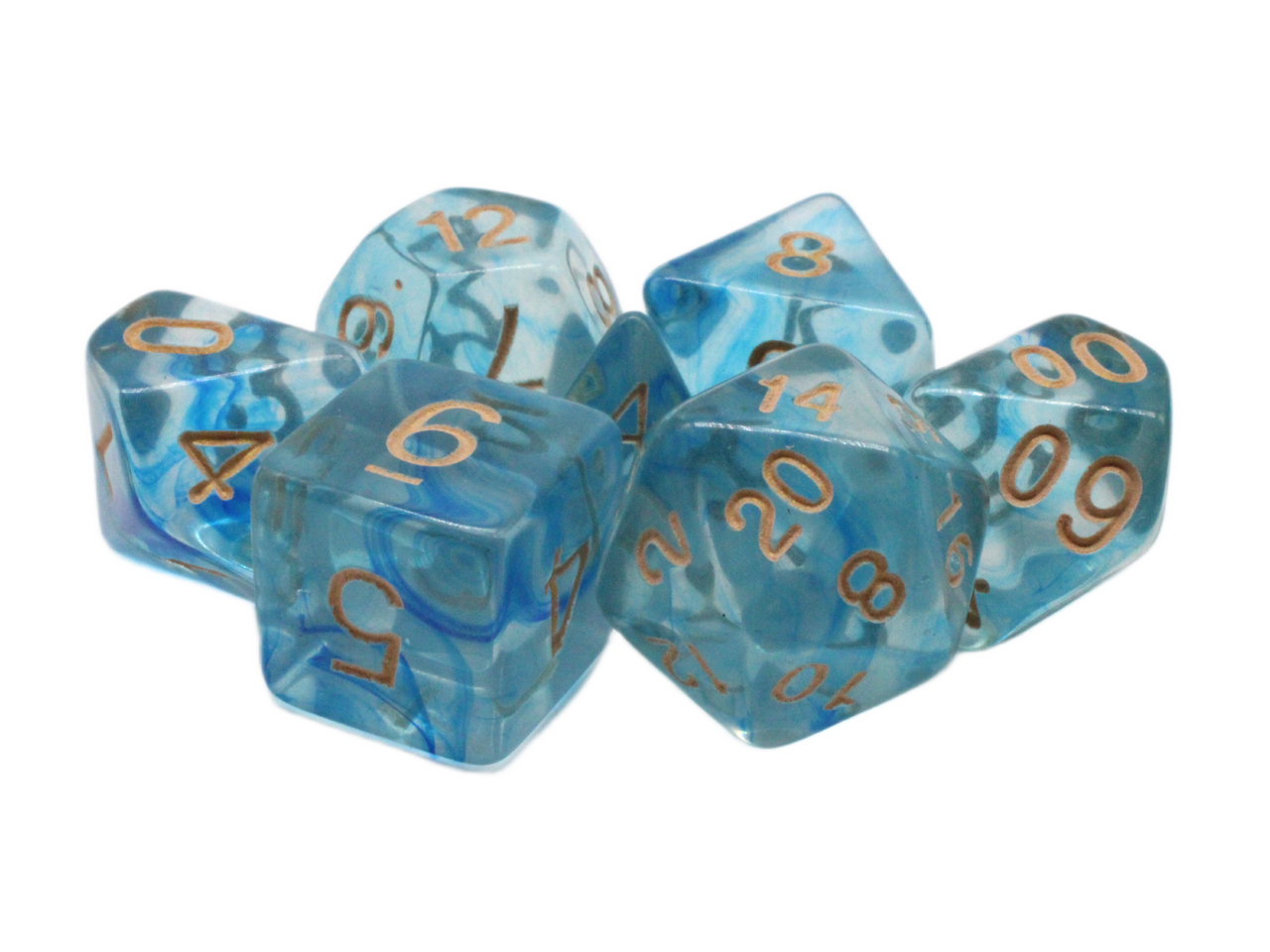 Old School Dice - Odyssey 7-Piece Dice Sets