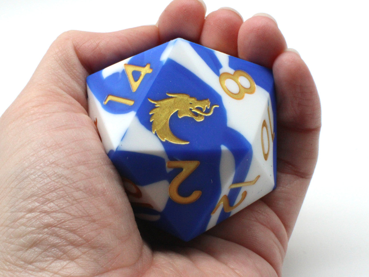 Old School Dice - Silicone 50mm D20
