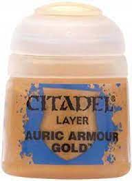 Citadel Layer Paint: Auric Armour Gold