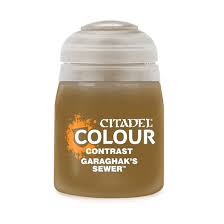 Citadel Contrast Paint: Garaghak's sewer