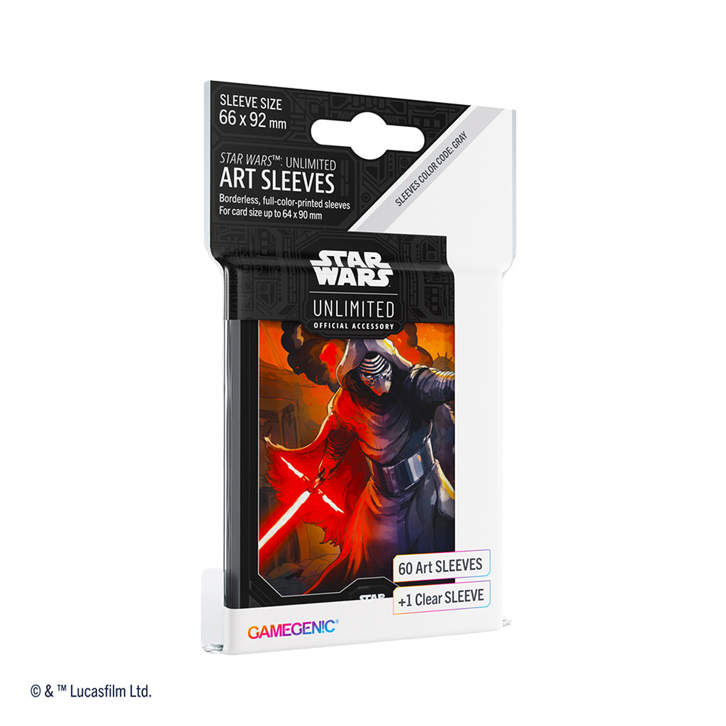 Star Wars Unlimited - Art Sleeves (Kylo Ren) Star Wars Unlimited - Art Sleeves (Kylo Ren)
