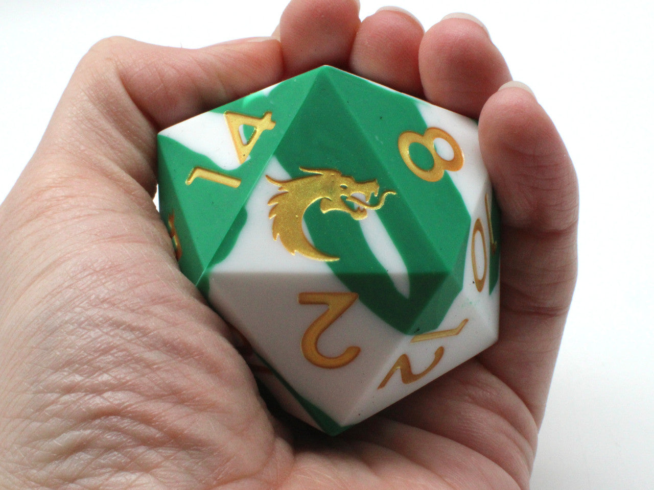 Old School Dice - Silicone 50mm D20