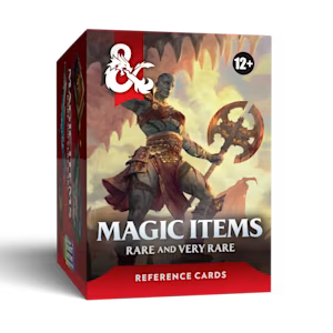 Dungeons & Dragons 5E: Magic Items Rare & Very Rare Reference Cards