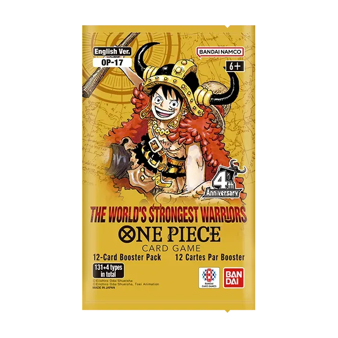 One Piece Card Game - (OP-17) The World's Strongest Warriors Booster Pack